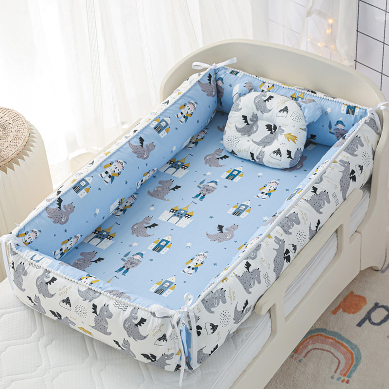 36"x20" Infant Newborns Co-sleeper Set with Pillow & Blanket