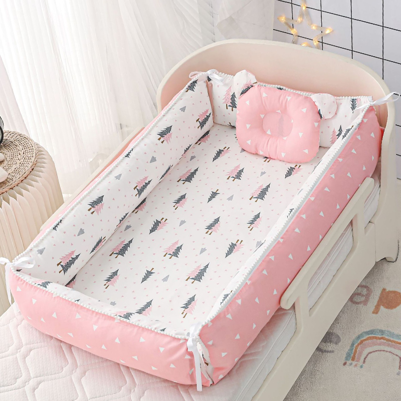 36"x20" Infant Newborns Co-sleeper Set with Pillow & Blanket