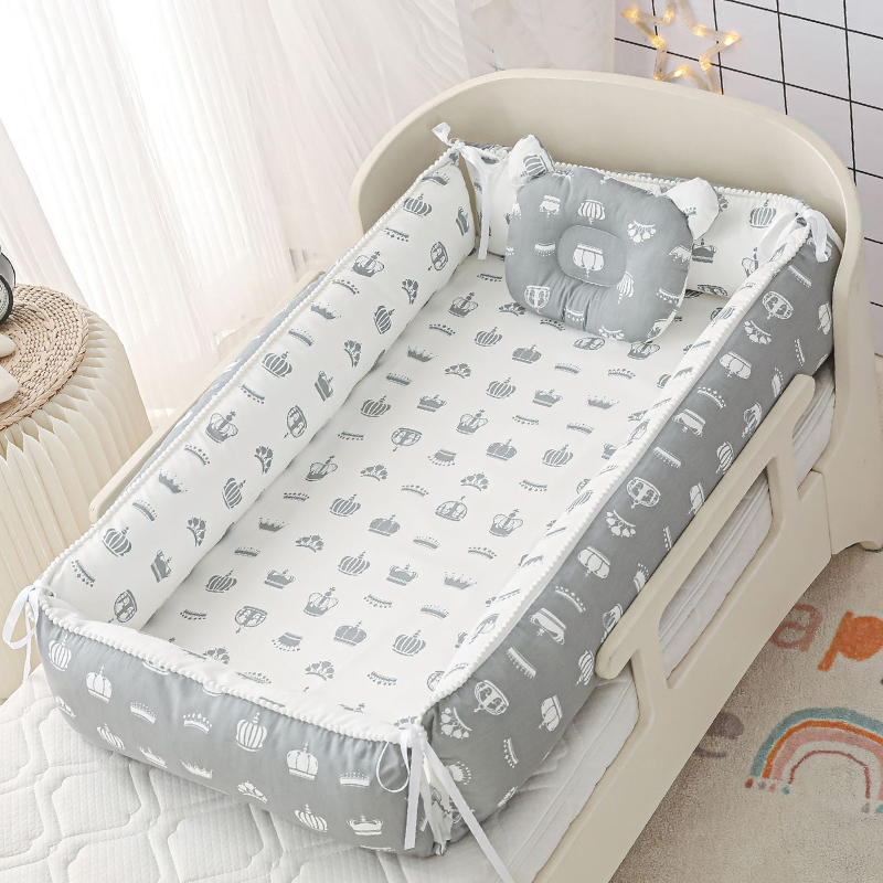 36"x20" Infant Newborns Co-sleeper Set with Pillow & Blanket