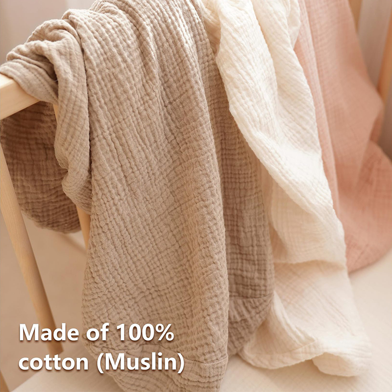 Infant Muslin Floor Pillow with Cover 37.5"