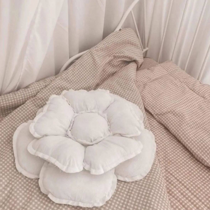Nursery Cotton Blooming Flower Pillow, Wall Hanging Pillow, Art Pillow