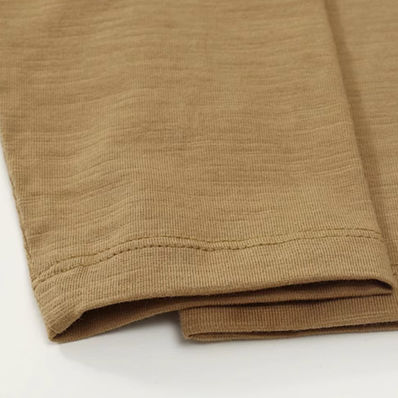 Bébé et enfant couleur unie basique manches longues