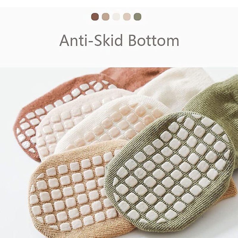 5 paires de chaussettes antidérapantes