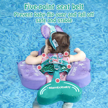 Mermaid 3~24 Months Swimming Float Swim Trainer with Canopy