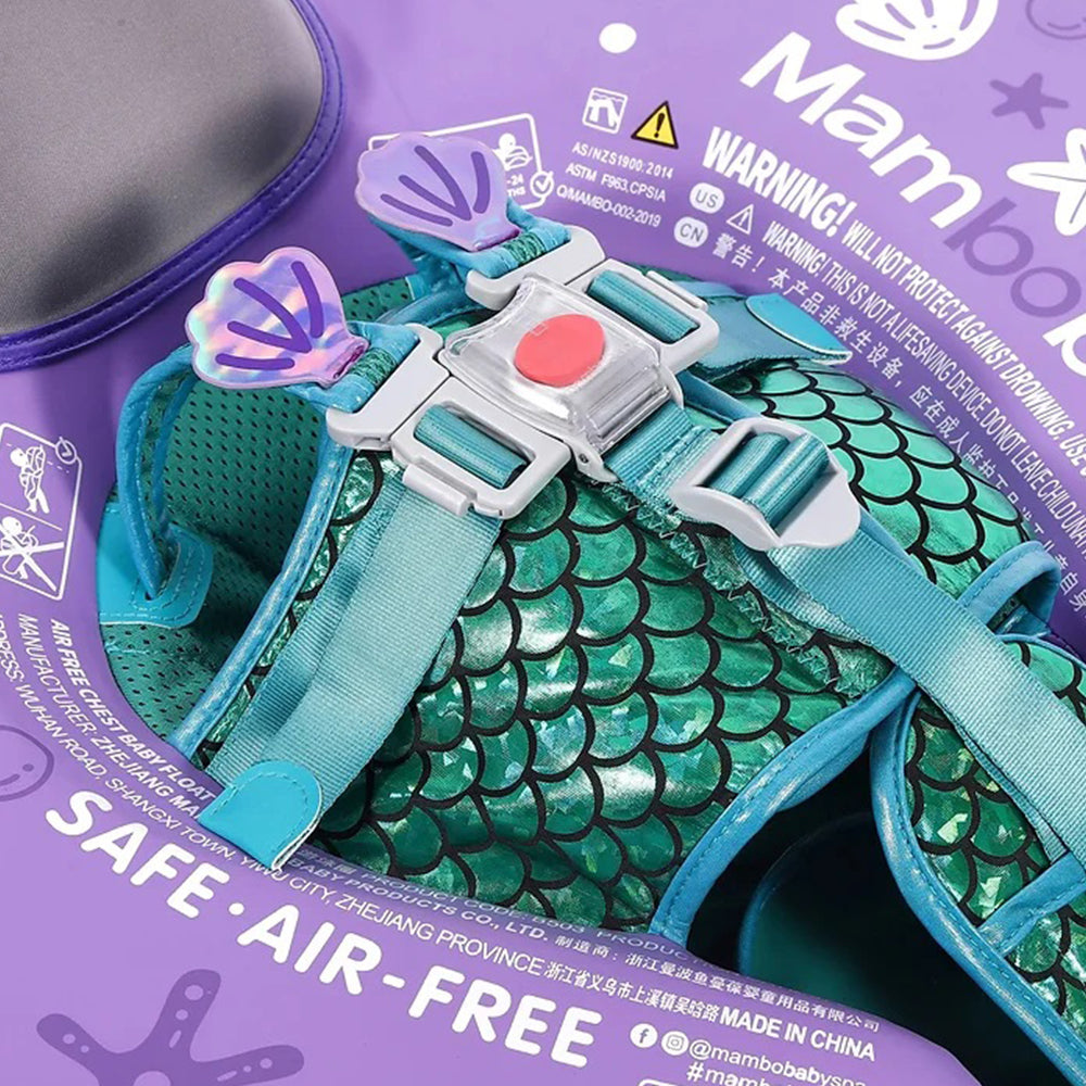 Mermaid 3~24 Months Swimming Float Swim Trainer with Canopy
