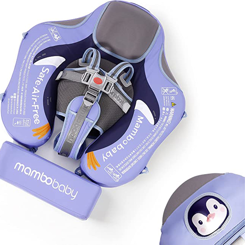 Penguin 3~24 Months Swimming Float Swim Trainer with Canopy