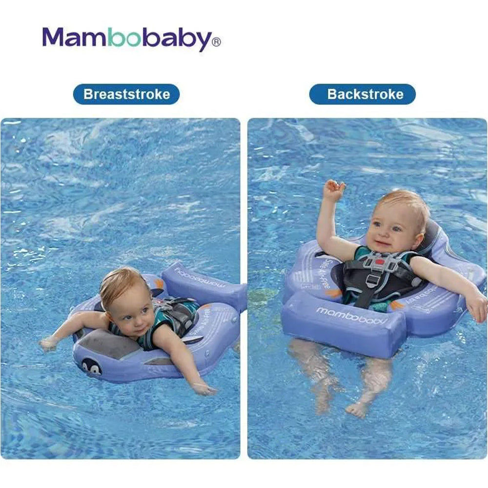 Penguin 3~24 Months Swimming Float Swim Trainer with Canopy