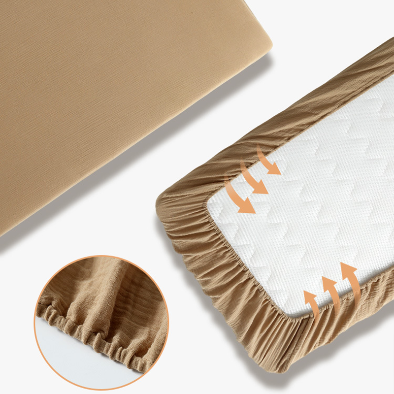 Muslin Fitted Crib Sheet