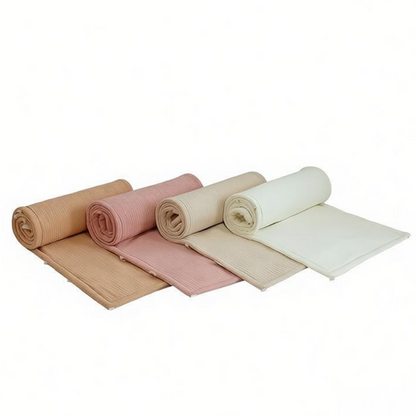 2 Pieces Baby Crib Rail Guard with Non-Padding Soft Edge Fence for Anti-Collision