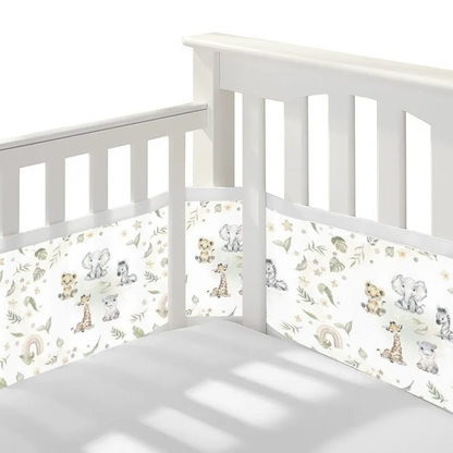 3mm Triple Sandwish Tech Air Channel Tech Breathability Non-Padded Mesh Crib Liner