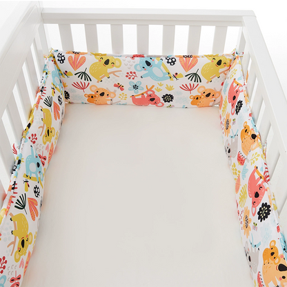 Baby Room Baby Standard Crib Decoration Padding Sets with 2 Long Sides and 2 Short Sides