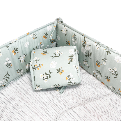 Baby Room Baby Standard Crib Decoration Padding Sets with 2 Long Sides and 2 Short Sides