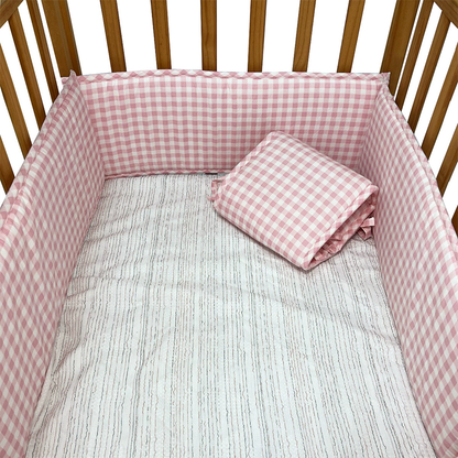 Baby Room Baby Standard Crib Decoration Padding Sets with 2 Long Sides and 2 Short Sides