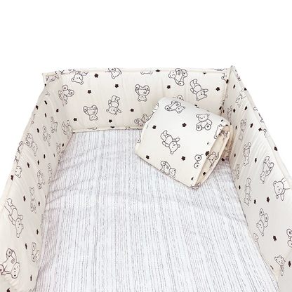 Breathable Padding Set for Standard Baby Crib