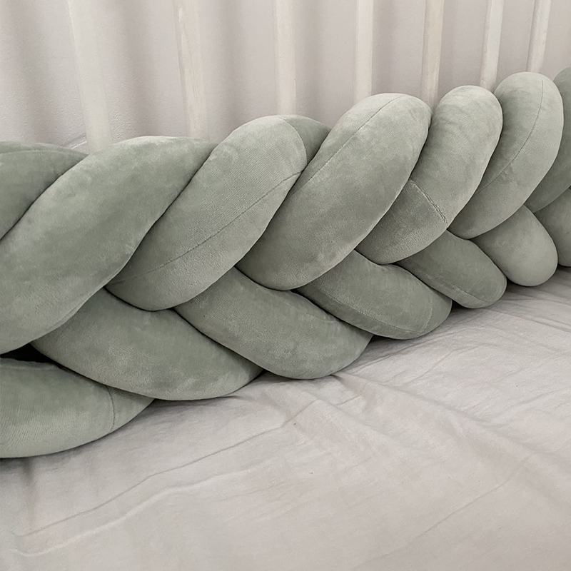 6 inches Height Custom Handmade Bedding Fishtail Cushion