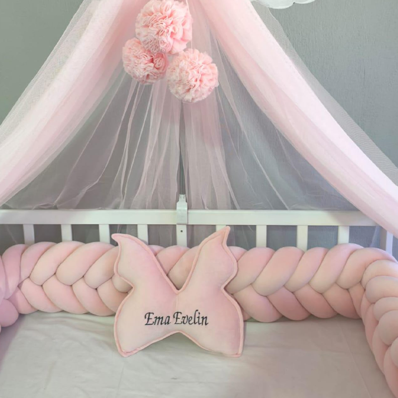 6 inches Height Custom Handmade Bedding Fishtail Cushion