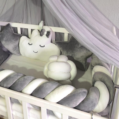 6 inches Height Custom Handmade Bedding Fishtail Cushion