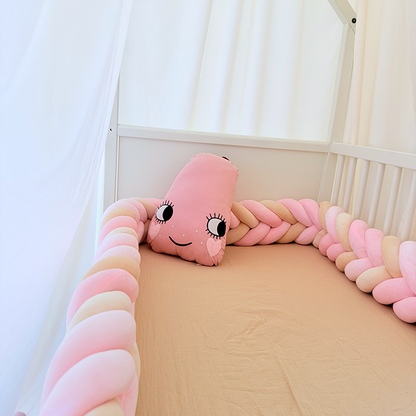 6 inches Height Custom Handmade Bedding Fishtail Cushion