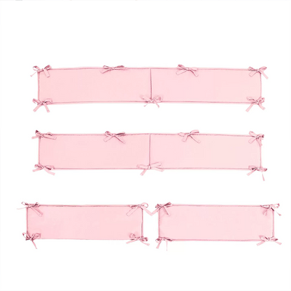 52x27 Inches Air Circulation Breathable 20mm Thick with Straps for Crib - Pure White, Grey, Navy, Pink, Yellow