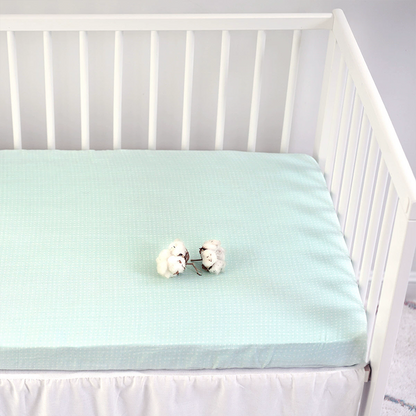 75x38" Tailored Handmade 100% Cotton Muslin Fitted Sheets for Montessori Twin Size Bed