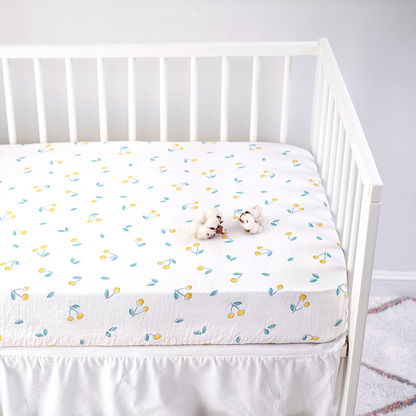 75x54" Muslin Tailored Handmade 100% Cotton Fitted Sheets for Montessori Full Size Bed