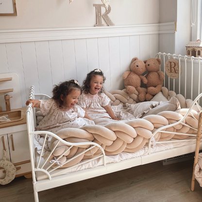 9 Inches Height Custom Handmade Bedding Long Cushion Crib Padding