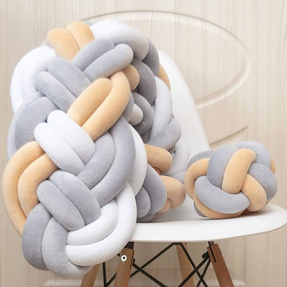 8-Knotted Custom Handmade Bedding Long Cushion Crib Padding