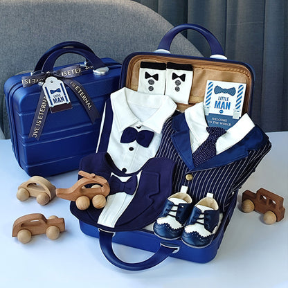 Gentleman Suits Newborn Gift Box 0-18M Baby Cloth Set