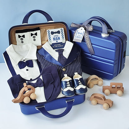 Gentleman Suits Newborn Gift Box 0-18M Baby Cloth Set