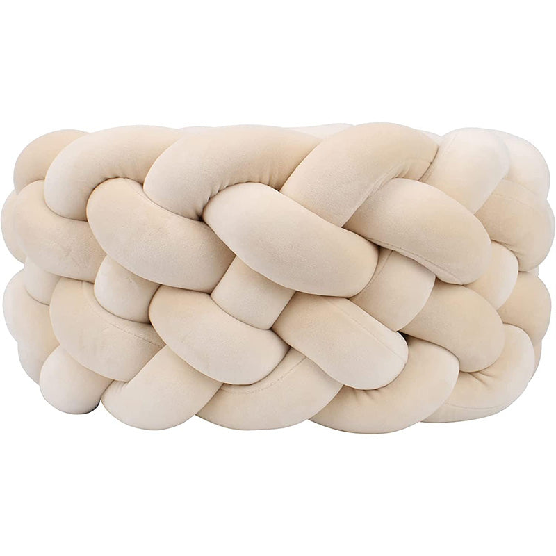 6-Knotted Custom Handmade Bedding Long Cushion Crib Padding
