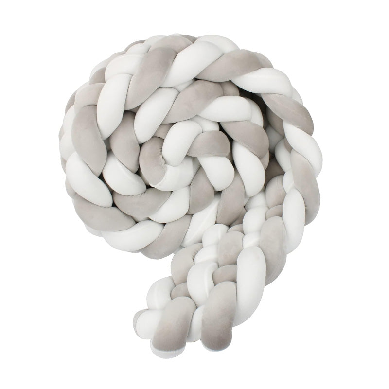 6-Knotted Custom Handmade Bedding Long Cushion Crib Padding
