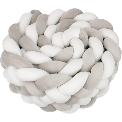 6-Knotted Custom Handmade Bedding Long Cushion Crib Padding