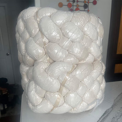 6-Knotted Custom Handmade Bedding Long Cushion Crib Padding