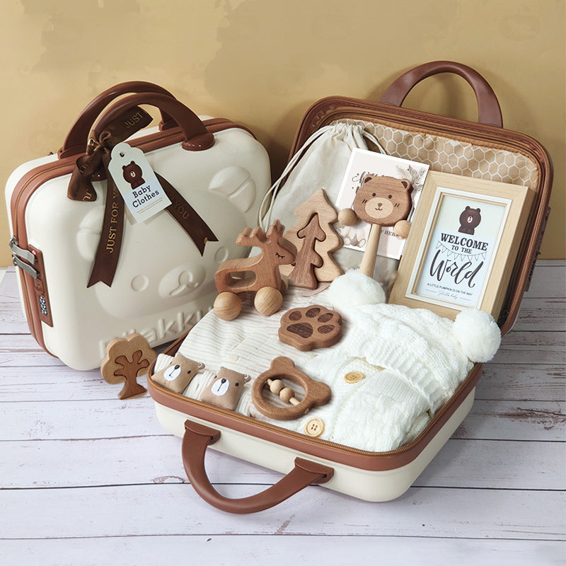 Bear Newborn Gift Box 0-18M Baby Jumpsuit Set