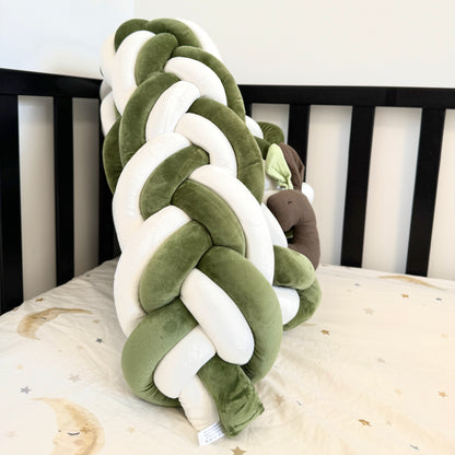 9 Inches Height Custom Handmade Bedding Long Cushion Crib Padding
