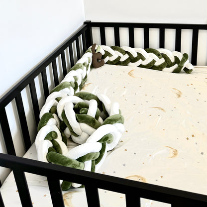 9 Inches Height Custom Handmade Bedding Long Cushion Crib Padding