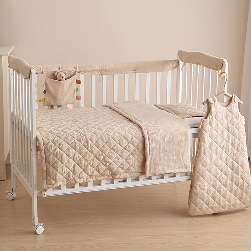 Diamond Quilting with 100% Cotton Baby Blanket & Pillow Ultra Breathable