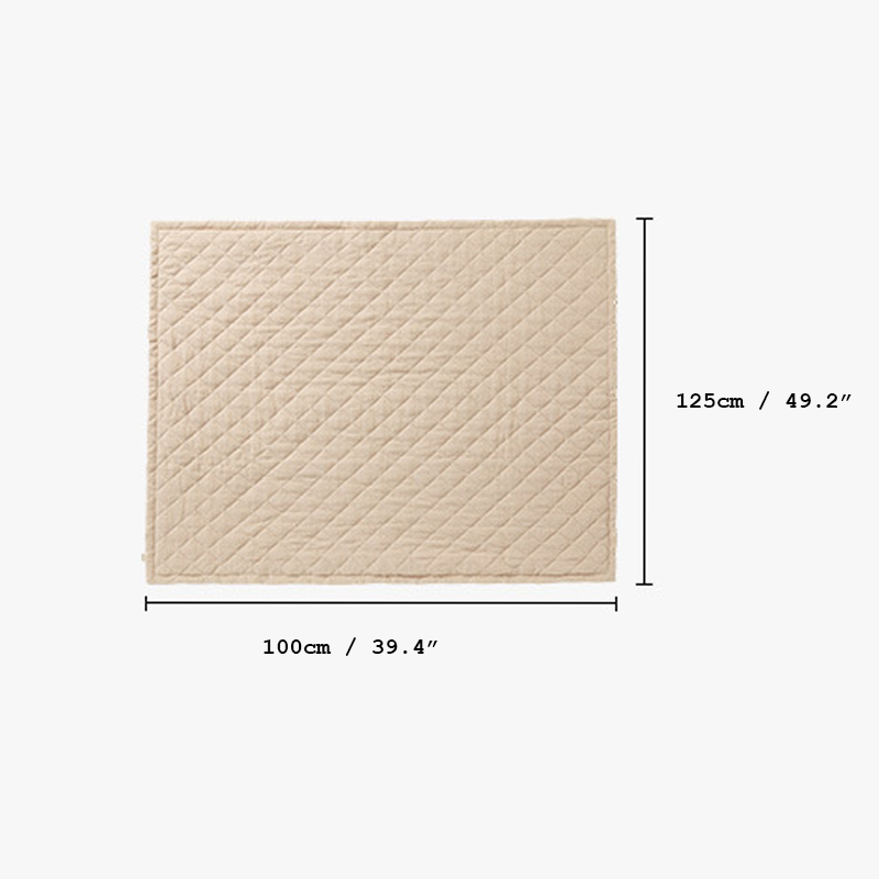 Diamond Quilting with 100% Cotton Baby Blanket & Pillow Ultra Breathable