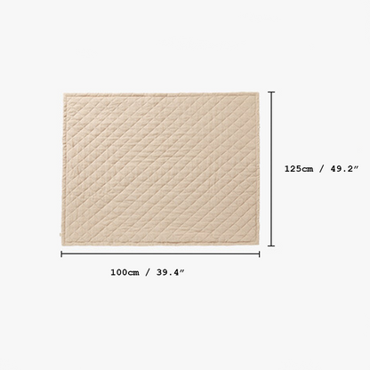 Diamond Quilting with 100% Cotton Baby Blanket & Pillow Ultra Breathable