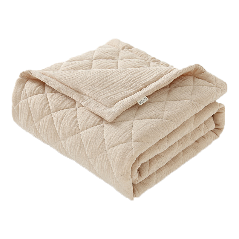 Diamond Quilting with 100% Cotton Baby Blanket & Pillow Ultra Breathable