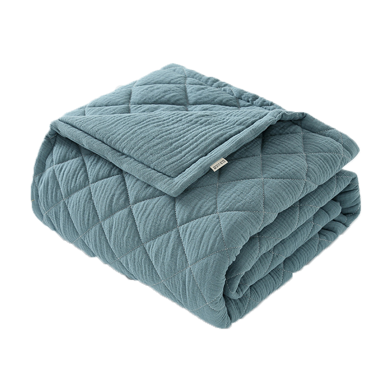 Diamond Quilting with 100% Cotton Baby Blanket & Pillow Ultra Breathable
