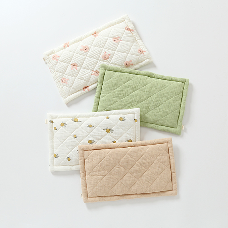 Diamond Quilting with 100% Cotton Baby Blanket & Pillow Ultra Breathable
