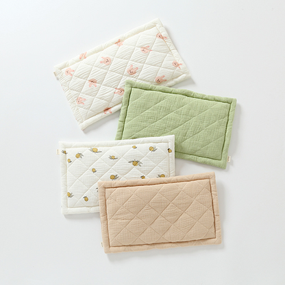 Diamond Quilting with 100% Cotton Baby Blanket & Pillow Ultra Breathable
