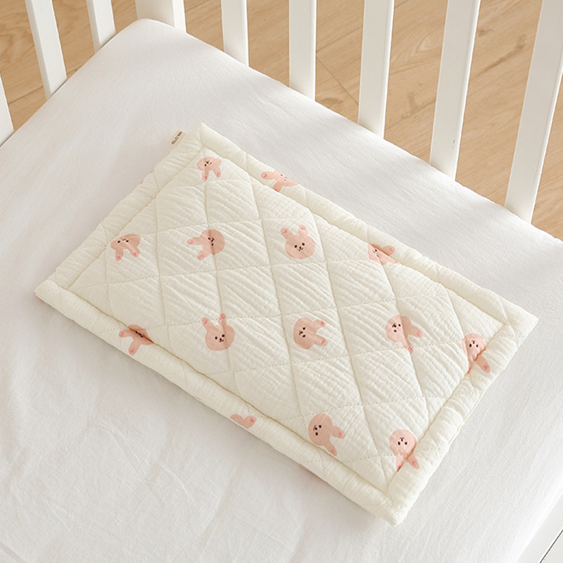 Diamond Quilting with 100% Cotton Baby Blanket & Pillow Ultra Breathable