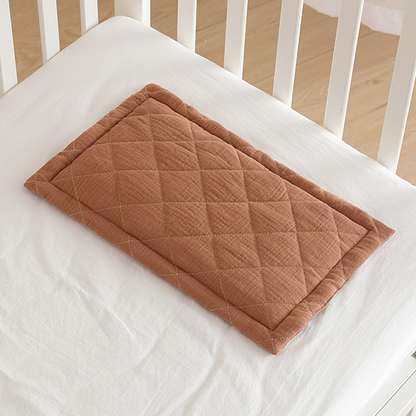 Diamond Quilting with 100% Cotton Baby Blanket & Pillow Ultra Breathable