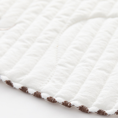 Embroidery Flay Baby Pillow, First Baby Pillow, Newborn Pillow, Infant Pillow with Sewing Edge Banding Classy