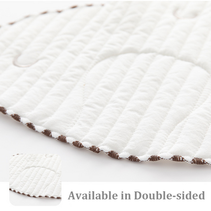 Embroidery Flay Baby Pillow, First Baby Pillow, Newborn Pillow, Infant Pillow with Sewing Edge Banding Classy
