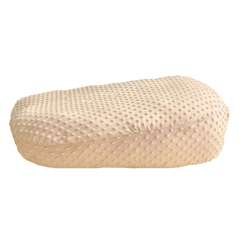 Minky Dots Newborns Babies Pillow with Hand Carry Strap