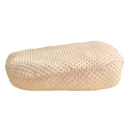 Minky Dots Newborns Babies Pillow with Hand Carry Strap