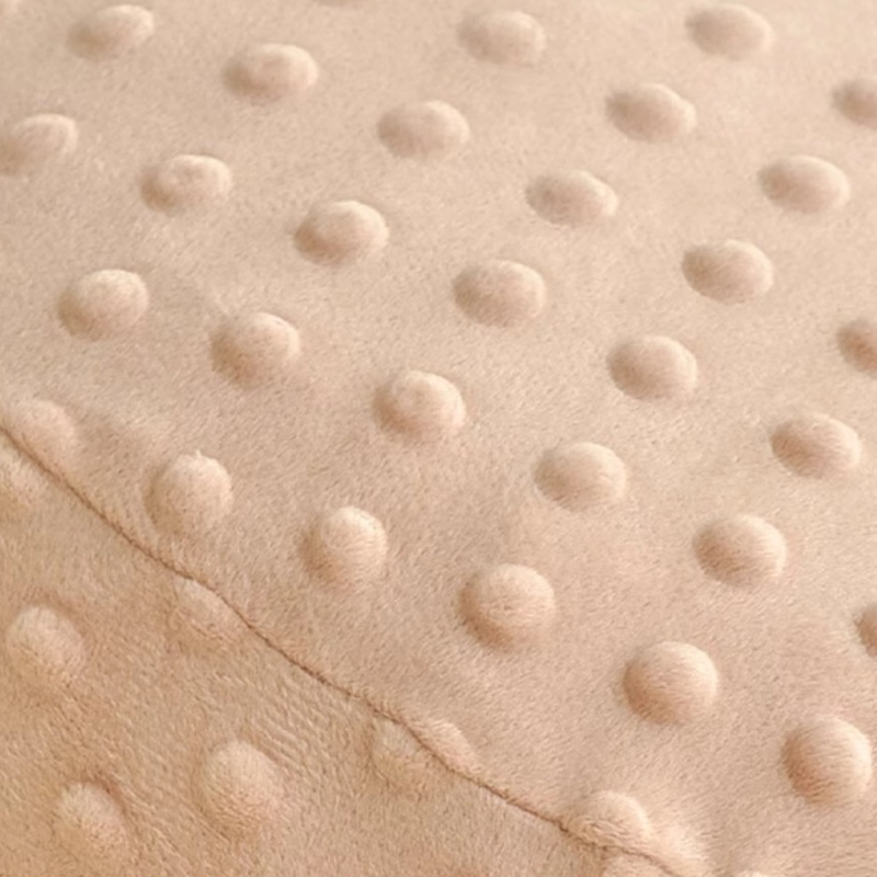Minky Dots Newborns Babies Pillow with Hand Carry Strap